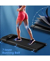 Costway Walking Pad Under Desk Treadmill with Remote Control