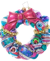 Christopher Radko Classic Holiday Wreath Ornament