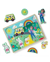 Melissa and Doug Ms. Rachel Sound Puzzle - Multi