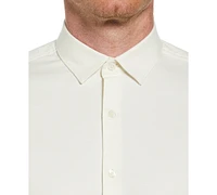 Perry Ellis Men's Regular-Fit Geometric Dobby Button-Down Shirt