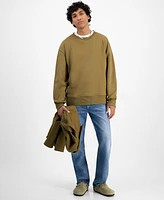 Mode of One Men's Relaxed-Fit Fleece Sweatshirt, Created for Macy's