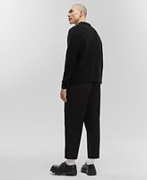 Mode of One Men's Long-Sleeve Polo Sweater, Created for Macy's