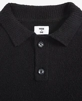 Mode of One Men's Long-Sleeve Polo Sweater, Created for Macy's