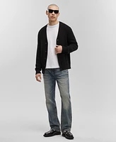 Mode of One Men's Long-Sleeve Relaxed Cardigan Sweater, Created for Macy's