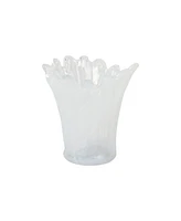 Vietri Onda Glass Short Vase