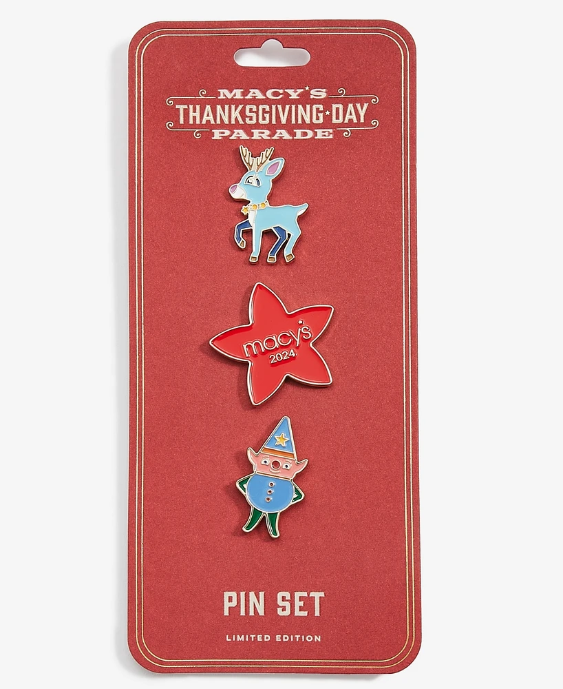 Macy's Thanksgiving Day Parade 3-Pack Pin Set