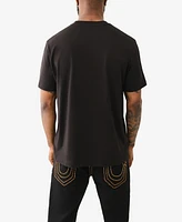 True Religion Men's Cotton Hippie Buddha Logo T-Shirt