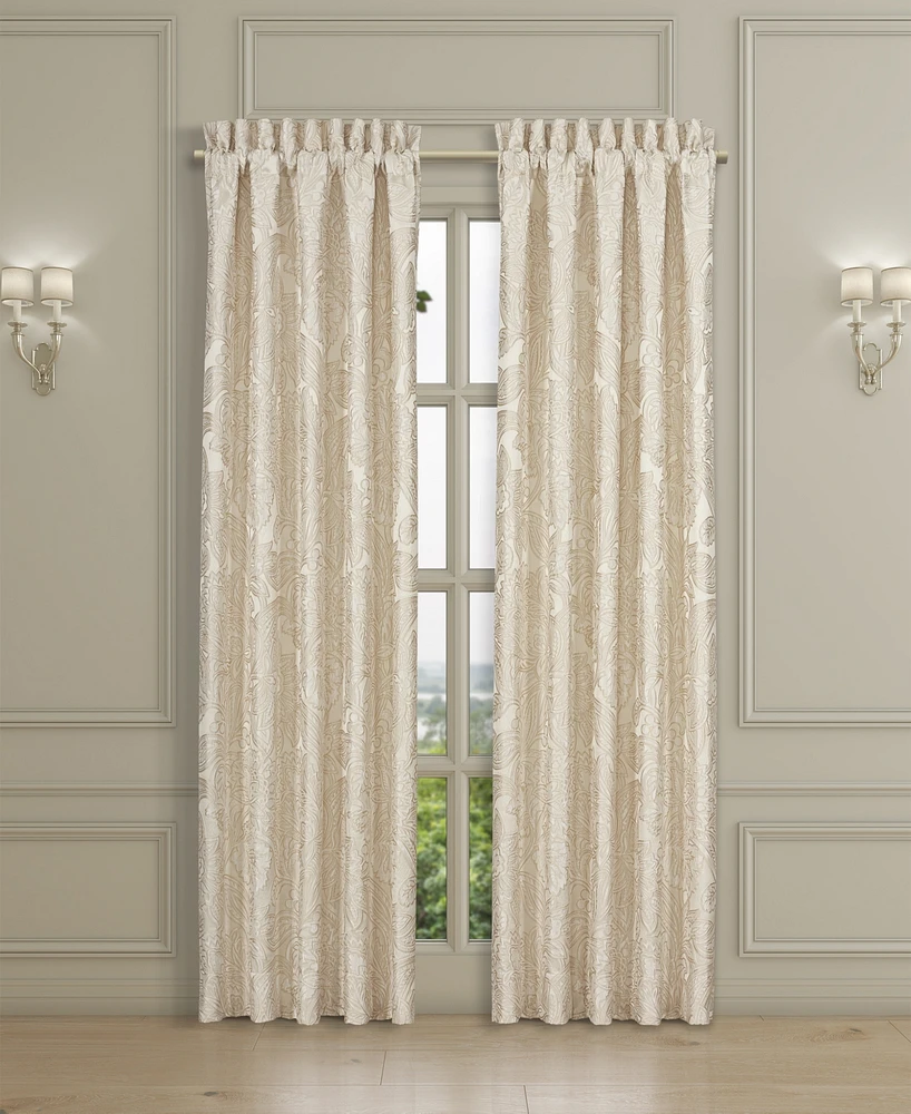 J Queen New York Villanova Window Panel Pair, 50" x 95"