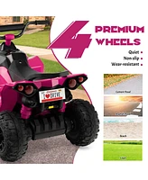 Sugift 12V Kids Ride On Atv with High/Low Speed and Comfortable Seat
