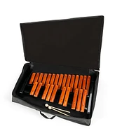 Sugift 25 Notes Xylophone Wooden Percussion Educational Instrument with 2 Mallets