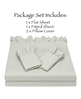 Chanasya Premium Ruffle Sheet Set