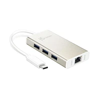 j5create JCH471 Usb Type-c Gigabit Ethernet & Hub Multi Adapter