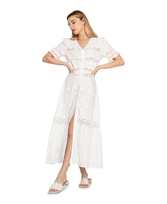 Belle & Bloom Women's Summer Breeze Lace Midi Dress