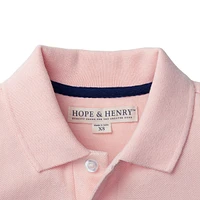 Hope & Henry Baby Boys Lightweight Pique Polo