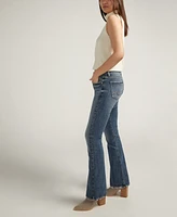 Silver Jeans Co. Women's Suki Mid Rise Curvy Fit Bootcut Jeans