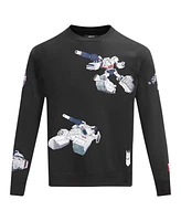 Freeze Max Men's and Women's Bumblebee Transformers Happy Together Pullover Sweatshirt