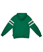 Mitchell & Ness Men's Kelly Green Boston Celtics Substantial Fleece Pullover Hoodie