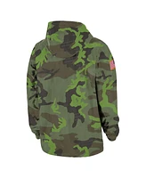 Nike Men's Camo Iowa Hawkeyes Hoodie Full-Snap Jacket