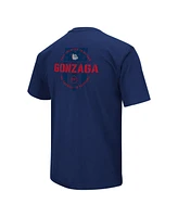 Colosseum Men's Navy Gonzaga Bulldogs Oht Military Appreciation T-Shirt