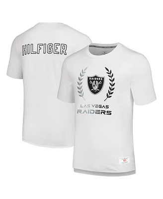 Tommy Hilfiger Men's White Las Vegas Raiders Miles T-Shirt