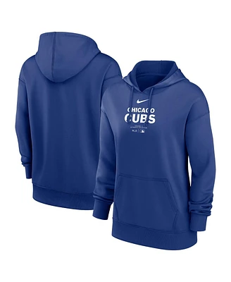 Nike Women's Royal Chicago Cubs Authentic Collection Performance Pullover Hoodie