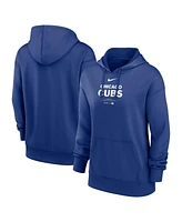 Nike Women's Royal Chicago Cubs Authentic Collection Performance Pullover Hoodie