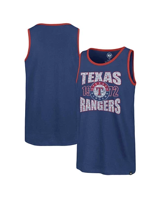 '47 Brand Men's Royal Texas Rangers Upload Franklin Tank Top