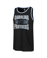 '47 Brand Men's Black Carolina Panthers Upload Franklin Tank Top