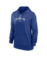 Nike Women's Royal Kansas City Royals Authentic Collection Performance Pullover Hoodie