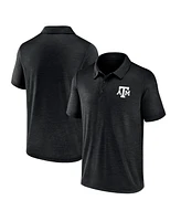 Fanatics Men's Heather Black Texas A M Aggies Primary Logo Polo
