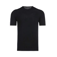 Bellemere New York Men's Essential Cashmere-Silk T-shirt