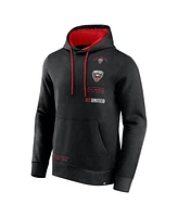 Fanatics Men's Black D.c. United Halftime Pullover Hoodie