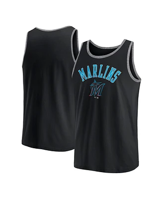 Fanatics Men's Black Miami Marlins Bet Tank Top