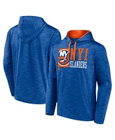 Fanatics Men's Royal New York Islanders Never Quit Pullover Hoodie