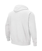 Colosseum Men's White Michigan State Spartans Double Arch Pullover Hoodie