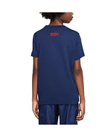 Nike Big Boys and Girls Navy Paris Saint-Germain Eiffel T-Shirt