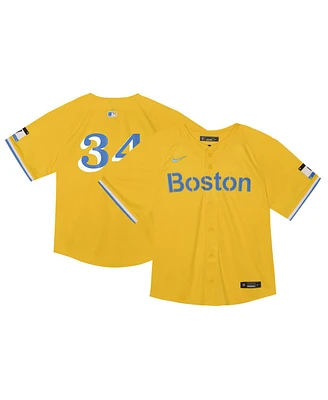 Nike Toddler David Ortiz Gold Boston Red Sox City Connect Limited Player Jersey