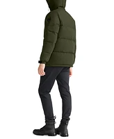 Tumi Men's Asymmetrical Zip Premium Down Fill Heavyweight Puffer