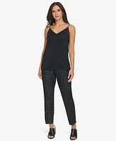 Calvin Klein Women's Sparkle Ribbed Camisole