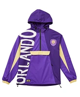 Live Breathe Futbol Men's and Women's Purple Orlando City Sc Tekker Half-Zip Anorak Jacket