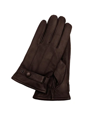 Kessler Men's Men`s Casual Premium Leather Touchscreen Gloves "Gordon Touch