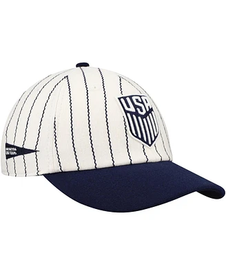 Fan Ink Men's and Women's White/Navy Usmnt Yankee Adjustable Hat