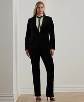 Lauren Ralph Plus Velvet Blazer