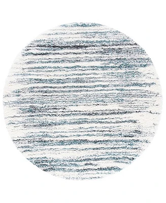 Safavieh Fontana Shag FNT850B 6'7"x6'7" Round Area Rug