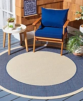 Safavieh Courtyard I CY79875812 6'7"x6'7" Round Area Rug