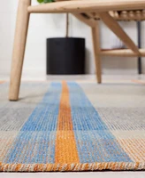 Safavieh Striped Kilim Iv STK701B 5'x8' Area Rug