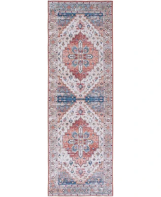 Safavieh Tucson Washable TSN109B 2'6"x16' Runner Area Rug