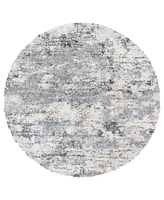 Safavieh Berber Shag 100 BER272A 8'x8' Round Area Rug