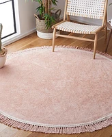 Safavieh Easy Care Washable ECR204U 3'x3' Round Area Rug