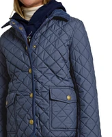 Polo Ralph Lauren Big Girls Quilted Water-Repellent Barn Jacket